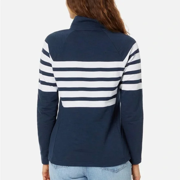 L.L. Bean Women’s Peaks Island Cotton 1/4 Zip Pullover Size 2X - Picture 2 of 9